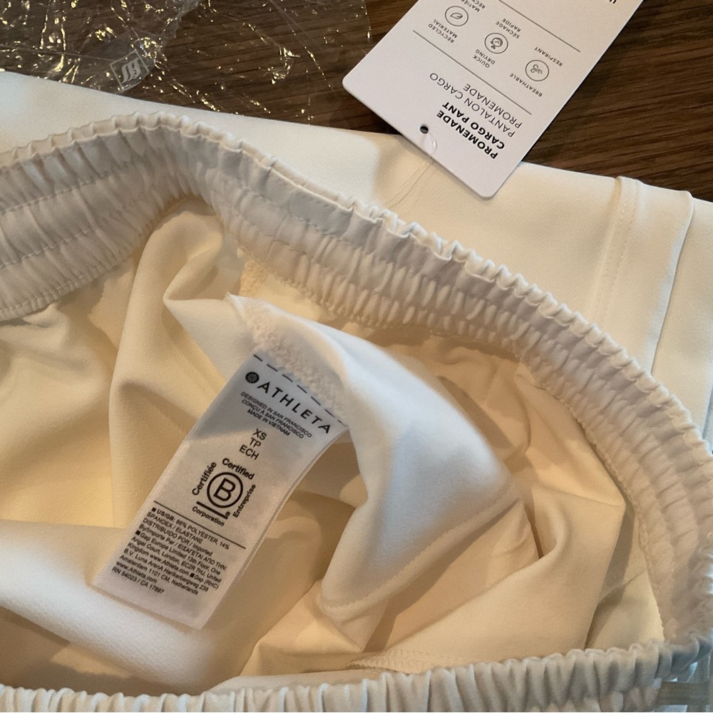 Athleta Off-White Wide-Leg Pants - Picture 13 of 15